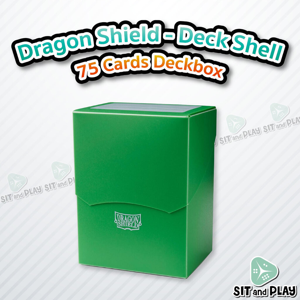 Dragon Shield - Deck Shell 75 Cards Deck Box - กล่องใส่เด็ค กล่องใส่การ์ด ได้ประมาณ 75 ใบ