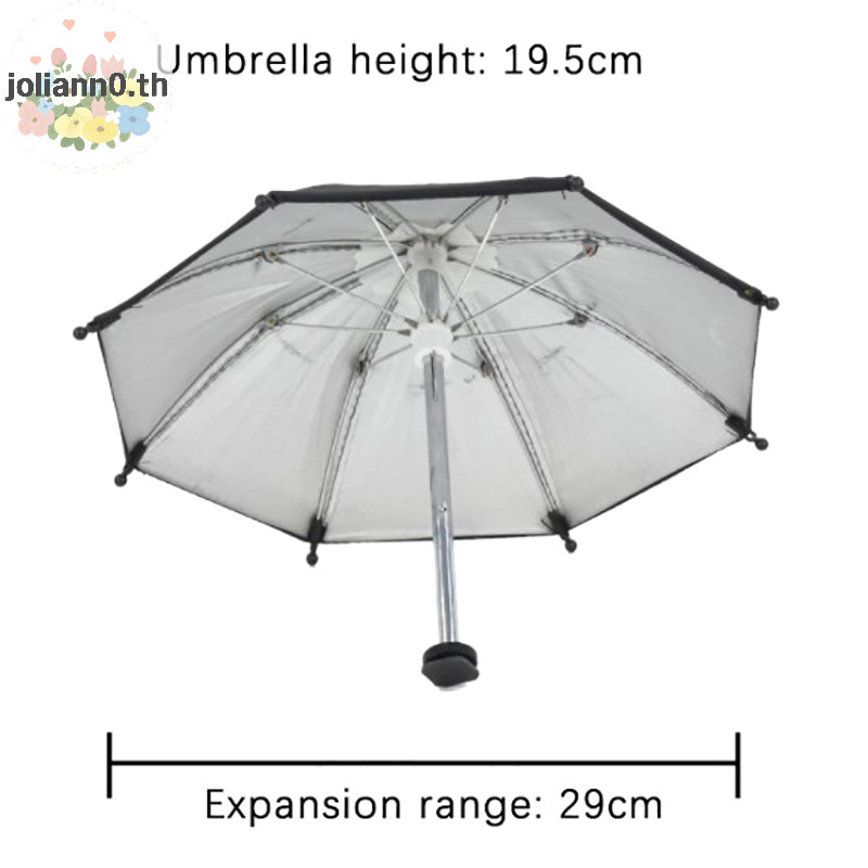 Joliann0 สีดํากล้อง Dslr ร่มบังแดด Rainy Holder สําหรับกล้องทั่วไป Photographic th - รูปที่ 7