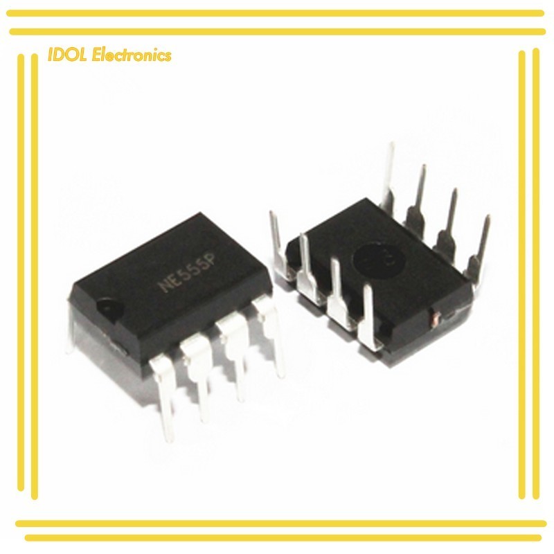 ราคาถูก!  (2ตัว) NE555 Single Timer IC Chip DIP-8 SOIC8 SOP8 NE555P 555 timers DIP8 NA555 SE555 SA55
