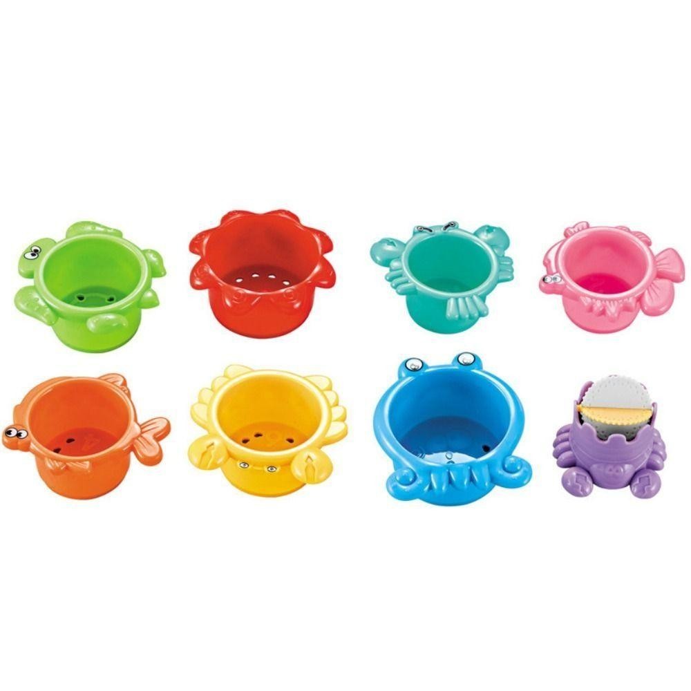 Keepin หอคอยแหวนซ้อน, การ์ตูนหมี Early Education Stacking Nesting Circle ของเล่น, ของเล่นซ้อน Building Block ของเล่นประสาทสัมผัส Montessori ถ้วยซ้อนของเล่นพ่อแม่และลูก ราคา ถูกที่สุด ดีลบีเคเค แกลเลอรีภาพที่ 3