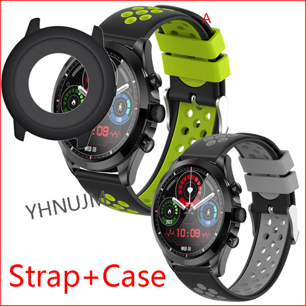 เคส Ph Life HR4 Pro สมาร์ทนาฬิกาหน้าจอฝาครอบป้องกันกันชนอุปกรณ์เสริมสําหรับ PH Life HR 4 Pro Smartwatch สายคล้องสายนาฬิกาซิลิโคนสายรัดข้อมือสร้อยข้อมืออุปกรณ์เสริม