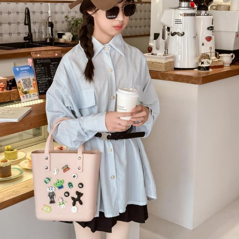 Gesh1 Tote Bag ทนทาน Sandproof Waterproof Hole Bag Outdoor