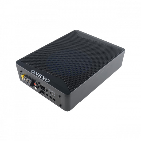 ONKYO เครื่องเสียงรถยนต์ ONKYO R-W760A 8 "ซับวูฟเฟอร์ที่ใช้งานเปลือกอลูมิเนียมทั้งหมด