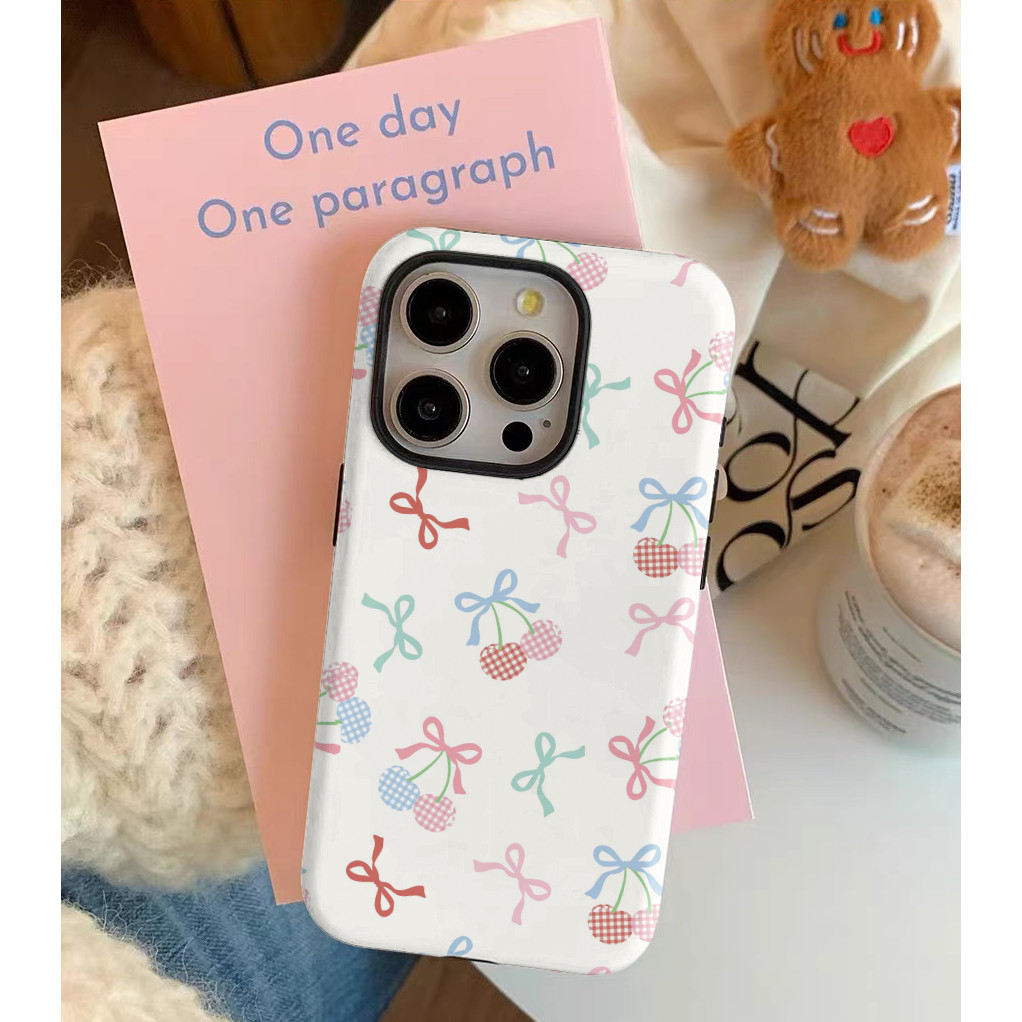 เคสโทรศัพท์สําหรับ iPhone15ProMax 14Pro 13 12 XSMAX 13mini 8PLUS 2层 2in1 tpu และเคสเคลือบเงาพีซี