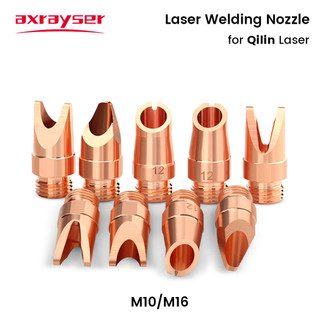 Axrayser QILIN หัวฉีดเชื่อม M10/16 Calibre0.8-2.0 สําหรับ QILIN WSX HAWEI มือถือเลเซอร์เชื่อมหัว