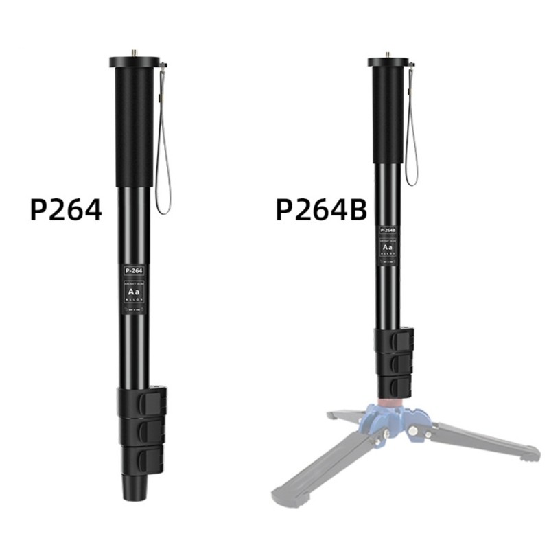 ขยายน้ําหนักเบาแบบพกพามินิกล้อง Monopod กล้อง Dslr วิดีโอ Monopod รองรับ Monopod สําหรับถ่ายภาพ