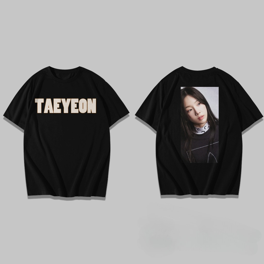Kairon - เสื้อยืด Taeyeon / เสื้อยืด Kpop / แฟน ๆmerch / Taeyeon Concert เสื้อยืด S-5XL