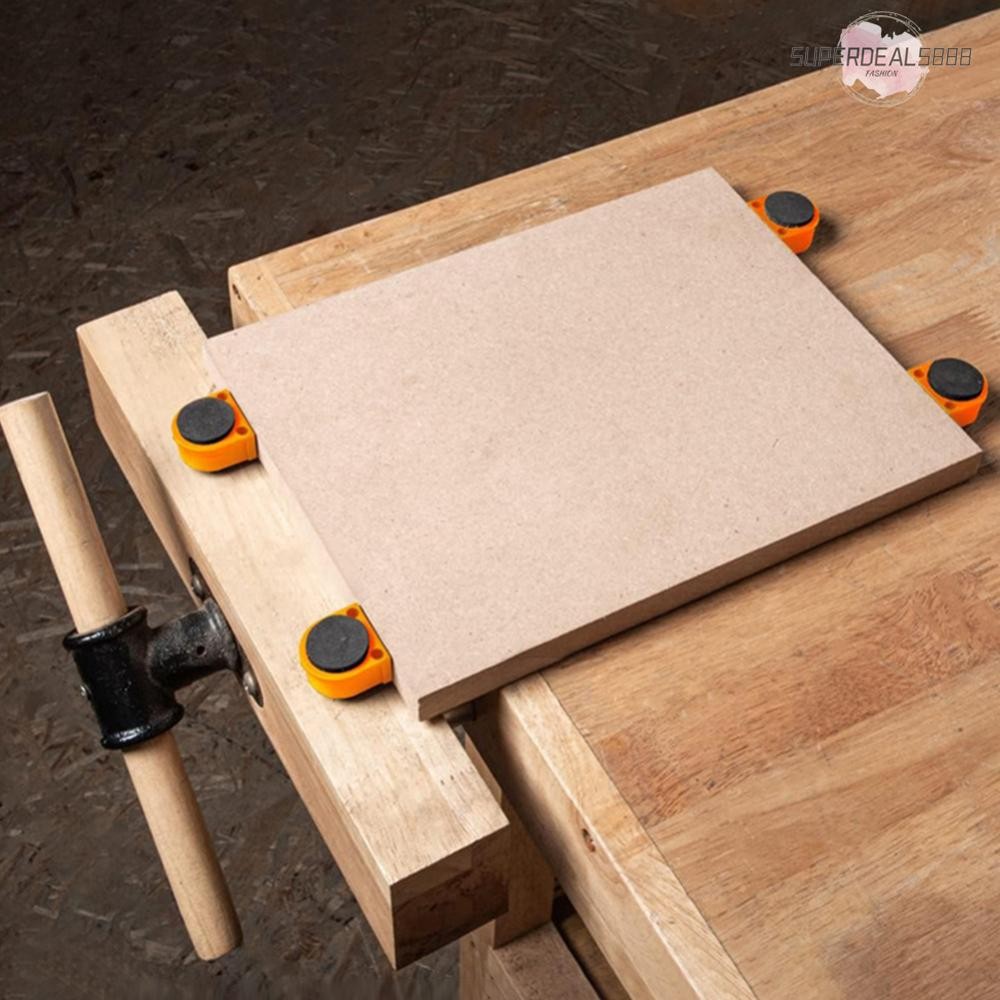 8 ชิ้น Workbench Workshop เครื่องมือ 19/20 มม.งานไม้ Dog Hole Clamp Set Bench UK [SuperDeals888.th]