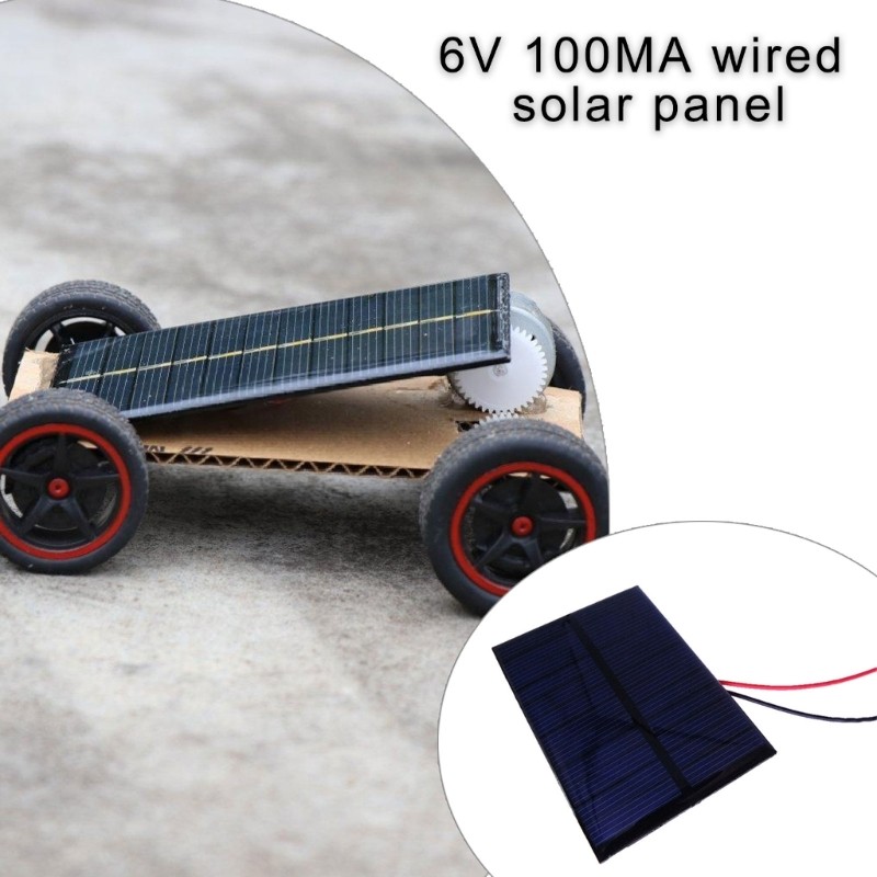 Alilin Solar Panel 6V Polysilicon Module พกพาสะดวกสําหรับการใช้งานเพื่อการศึกษา DIY - รูปที่ 6