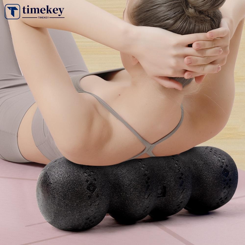 TME Epp โยคะกระดูกรูปร่างลูกกลิ้งโฟมนวดกล้ามเนื้อยิมโยคะ Myofascial Release Roll คอลัมน์สําหรับกีฬาเ
