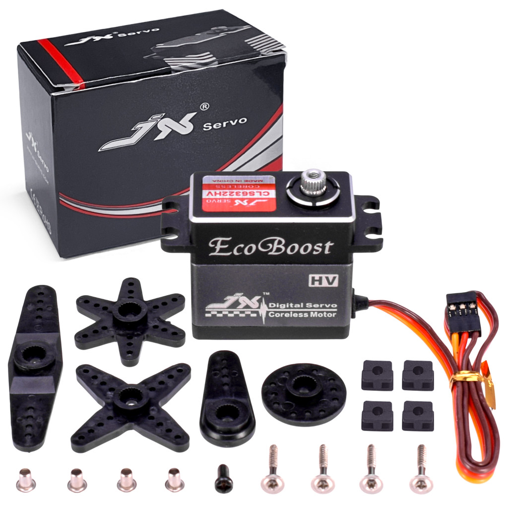 Jx Servo CLS6322HV เซอร์โวเกียร์โลหะ 21 กก. สําหรับโดรนบังคับ
