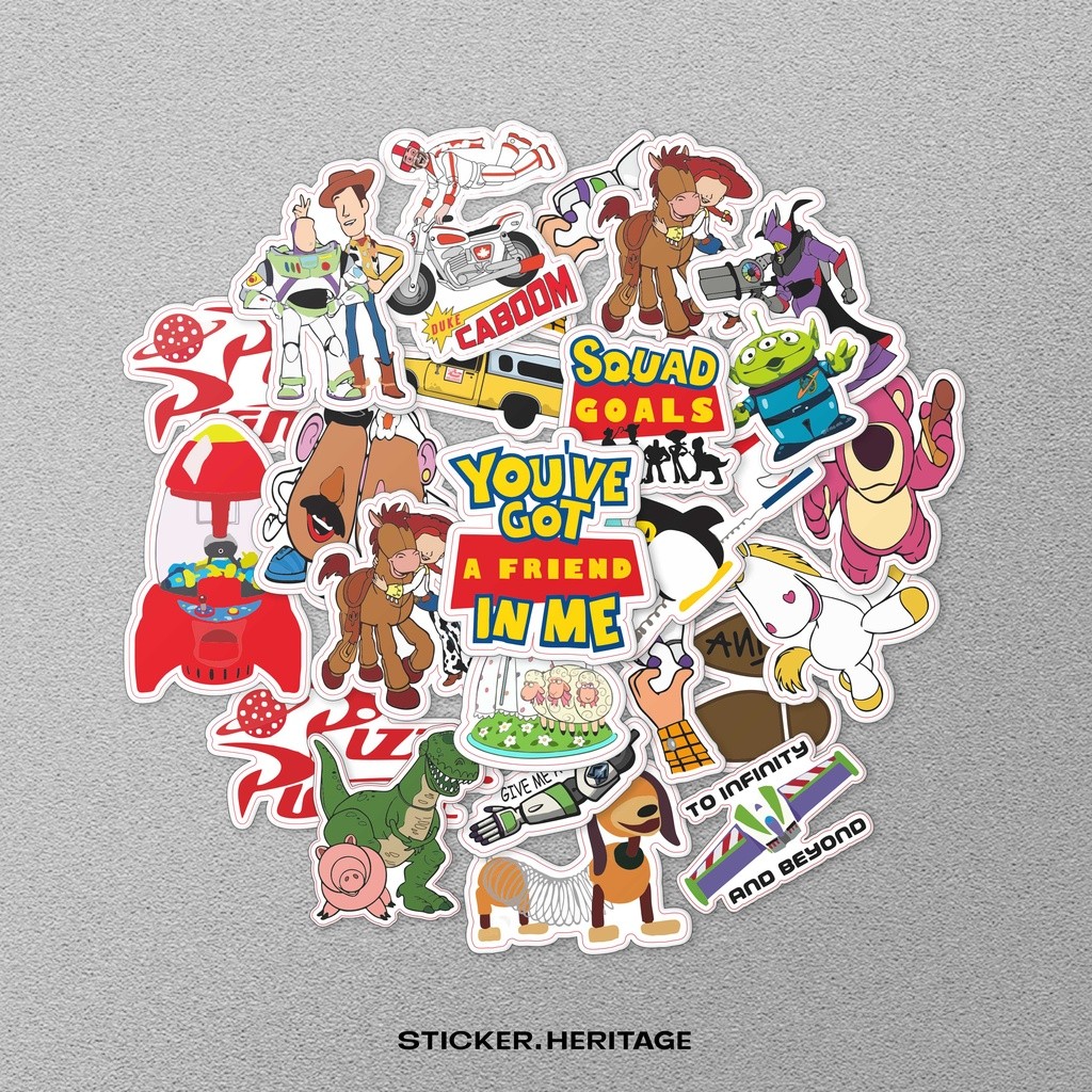 สติ๊กเกอร์ PACK Aesthetic Toy Story Pack Series | สติ๊กเกอร์ สติ๊กเกอร์บ๊อซ สติ๊กเกอร์แพ็คสติ๊กเกอร์