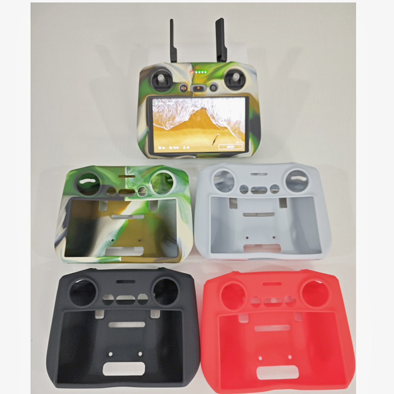 สําหรับ DJI Flip/NEO/AIR 3S/Mini 4 Pro RC 2 รีโมทคอนโทรลซิลิโคนฝาครอบป้องกันหน้าจอฝุ่นปก Drone ฝาครอบป้องกัน