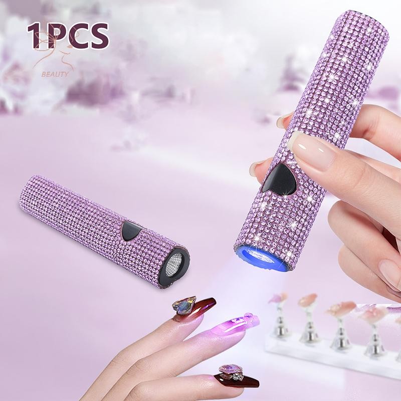 [maybeauty] มือถือ UV Light Mini เล็บสําหรับเล็บเจล 3W แบบพกพา LED โคมไฟเล็บไร้สายชาร์จ USB เครื่องเป่าเล็บ {TH}