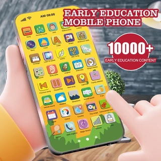 ของเล่นโทรศัพท์มือถือ 10000+ เนื้อหา ของเล่นสำหรับเด็ก มีเสียงเพลง ชาร์จ มีหน้าจอสัมผัส ของเล่นเพื่อการศึกษา