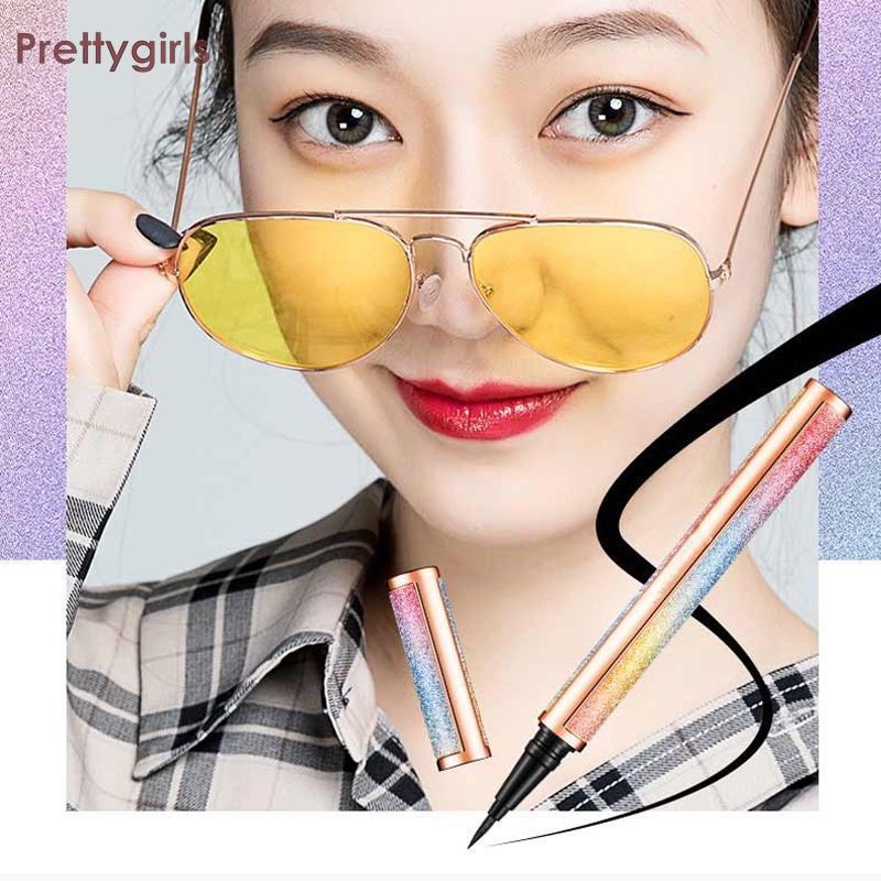 PY.th อายไลเนอร์ แบบน้ํา แห้งเร็ว กันน้ํา สีสันสดใส ติดทนนาน ป้องกันรอยเปื้อน อุปกรณ์แต่งหน้า - รูปที่ 6