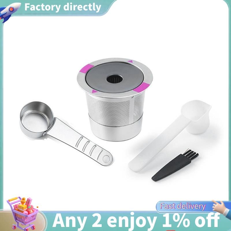 LU-Reusable K-Cups สําหรับ,สแตนเลสสตีลกาแฟแบบใช้ซ้ําได้,K-Cupsเดี่ยวสําหรับเครื่องชงกาแฟ 2.0 และ 1.0