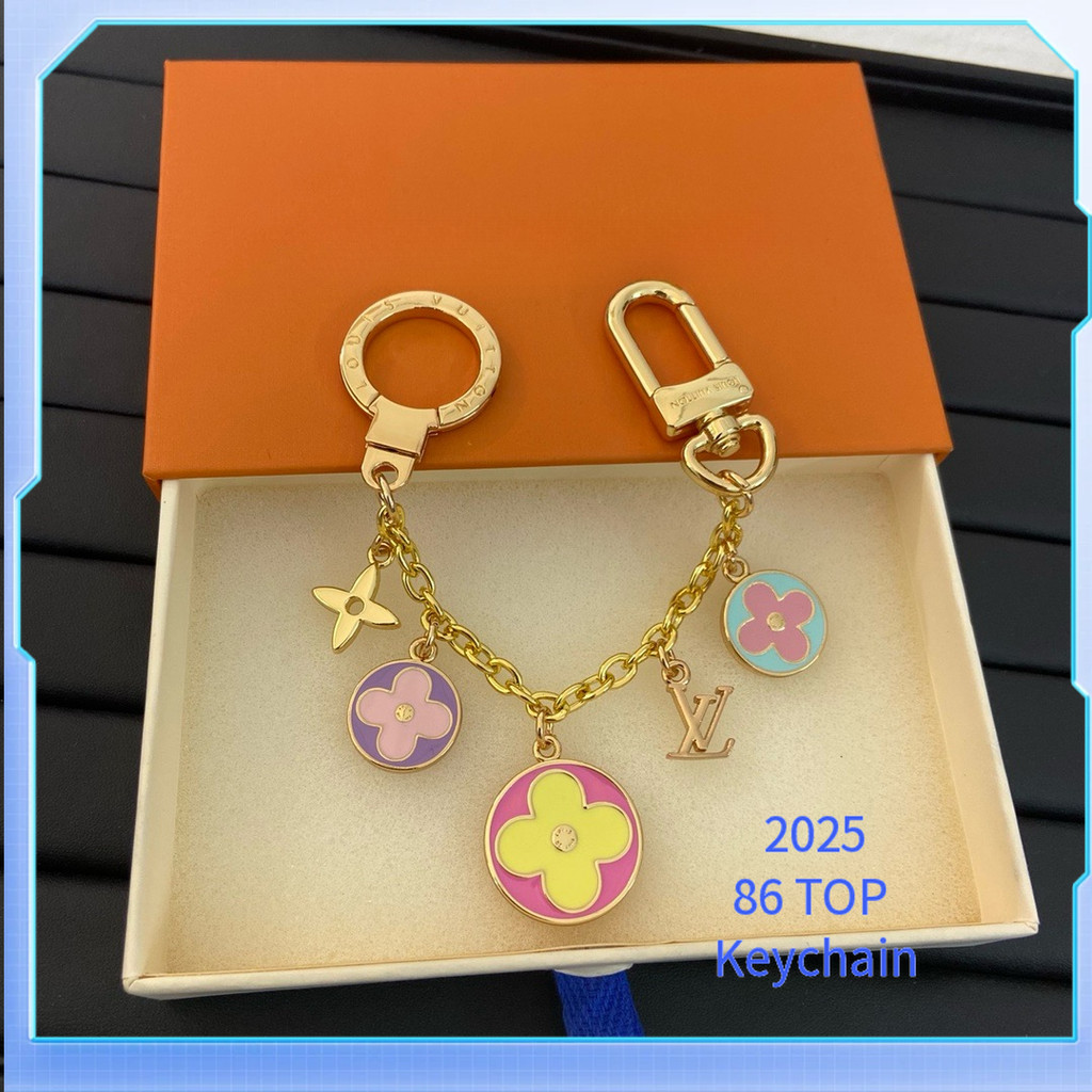 [L-home] สีน้ํามันหยดโคลเวอร์สี่ใบจี้กระเป๋า charm อุปกรณ์เสริมพวงกุญแจความงาม/ 53221 - รูปที่ 2