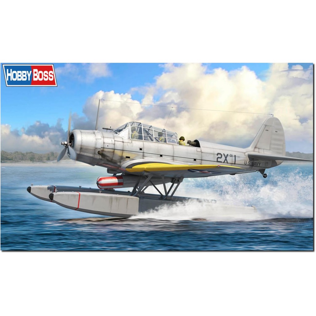 Hobby Boss 1/48 Fighting Vehicle Series TBD-1A Devastator Plastic Model 81784 (Airplane)