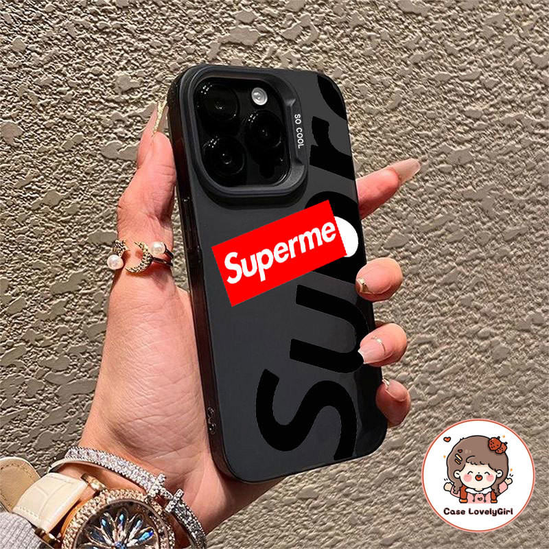 🔥ส่งจากไทย🔥 การ์ตูนซูเปอร์แมนภาษาอังกฤษ เคส IPhone 15 16 11 14 13 Pro Max XR เคส 13 12 Pro 7 8Plus SE X Xs Max Case