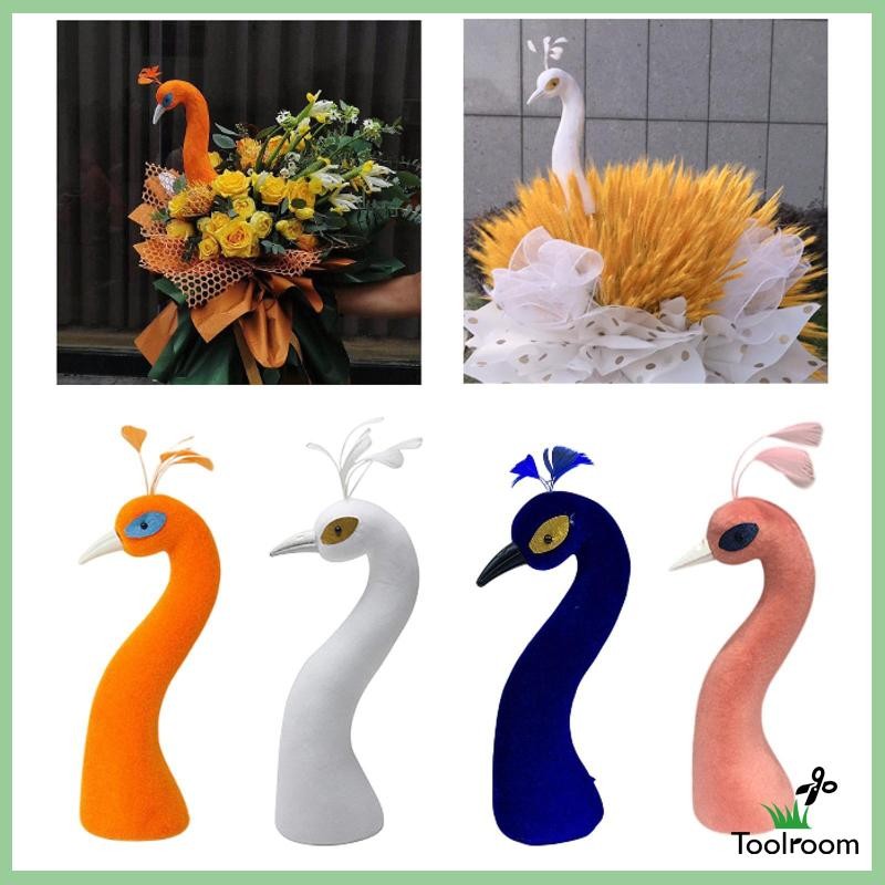 [ห้องเครื่องมือ] หัวหุ่นนกยูง, การจัดดอกไม้ตกแต่ง, รูปปั้นโฟม แห่กัน ปาร์ตี้