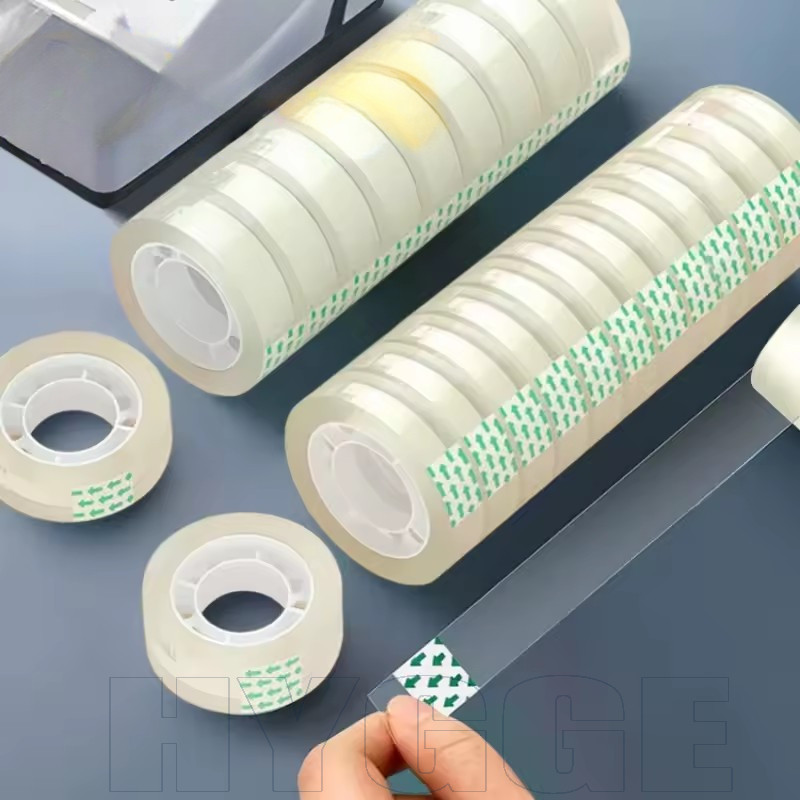 เทปโปร่งใสขนาดเล็กเทปซ่อมไม่ทําเครื่องหมายเครื่องมือบรรจุภัณฑ์ ทําเอง โรงเรียนสํานักงานบ้านบรรจุภัณฑ์เทปเหนียว