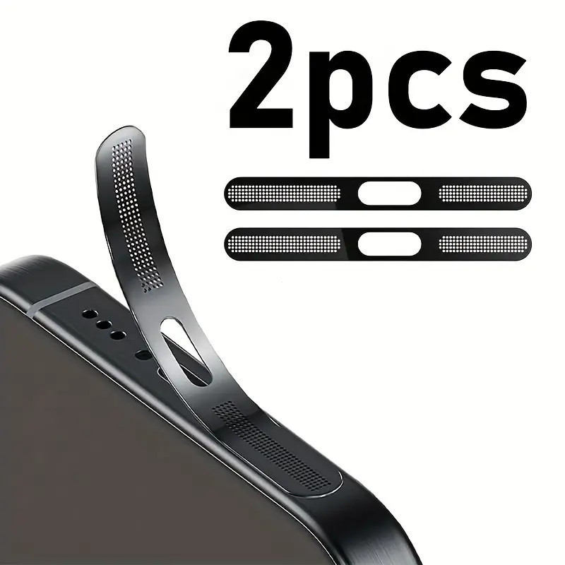 2pcs โลหะกันฝุ่นสําหรับ VIVO X200 Pro Mini VIVO X100 X100S VIVO X90 Pro ลําโพงตาข่ายฝุ่นกาวใช้งานร่วมกับสมาร์ทโฟนรุ่นต่างๆ