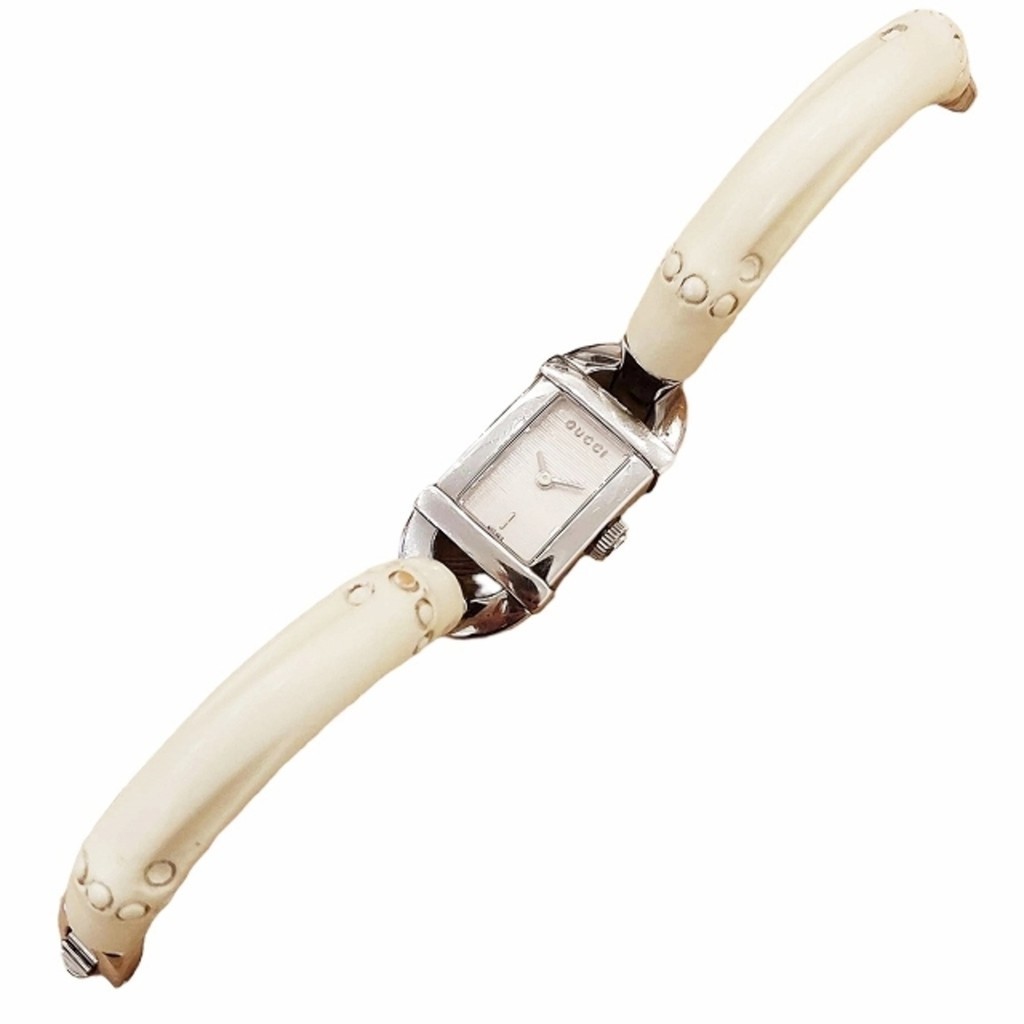 Gucci Bamboo 6800L Watch Bangle Watch Quartz Working Item Direct from Japan Secondhand