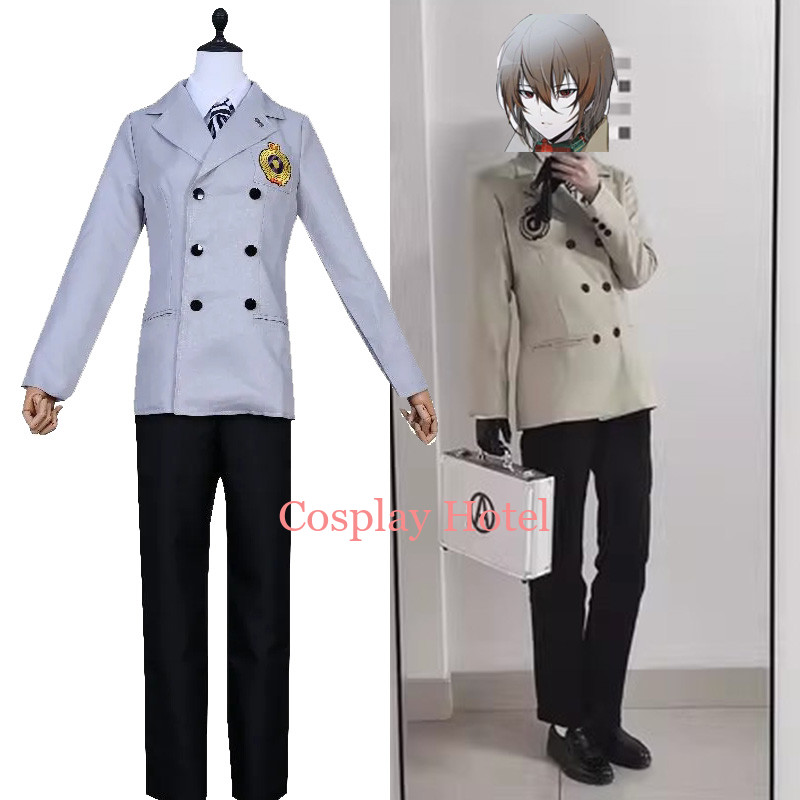 Persona 5 P5 Goro Akechi ชุดนักเรียน ชุดคอสเพลย์