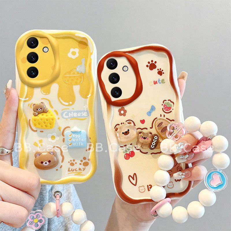 ใหม่ เคส Phone Case Samsung Galaxy A55 A35 A25 A15 LTE A05s A05 4G 5G เคสโทรศัพท์ มือถือนิ่ม กันตก ล