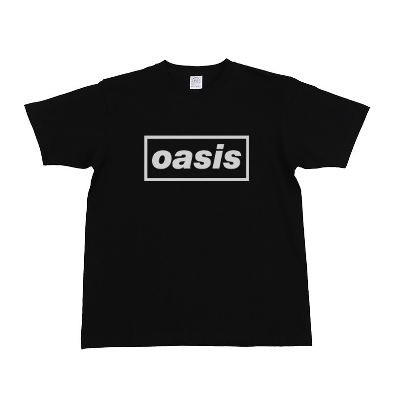 Oasis oasis dire straits เสื้อยืดแขนสั้น สไตล์พังก์ร็อค