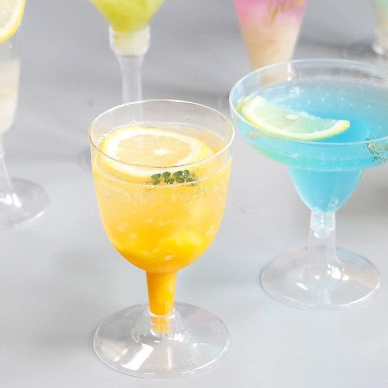 แก้วไวน์พลาสติก แก้วไวน์ ที่ถอดออกได้ แบบพกพา เหมาะสำหรับปิกนิก น้ําหนักเบา ความต้านทานการตก - รูปที่ 3