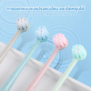 แปรงสีฟัน เซ็ต2 สีพาสเทล สไตล์ญี่ปุ่น สวย น่ารัก น่าใช้ ขนแปรงนุ่มพิเศษ แปรงสะอาด ไม่เจ็บเหงือก ดีไซน์แฟชั่น
