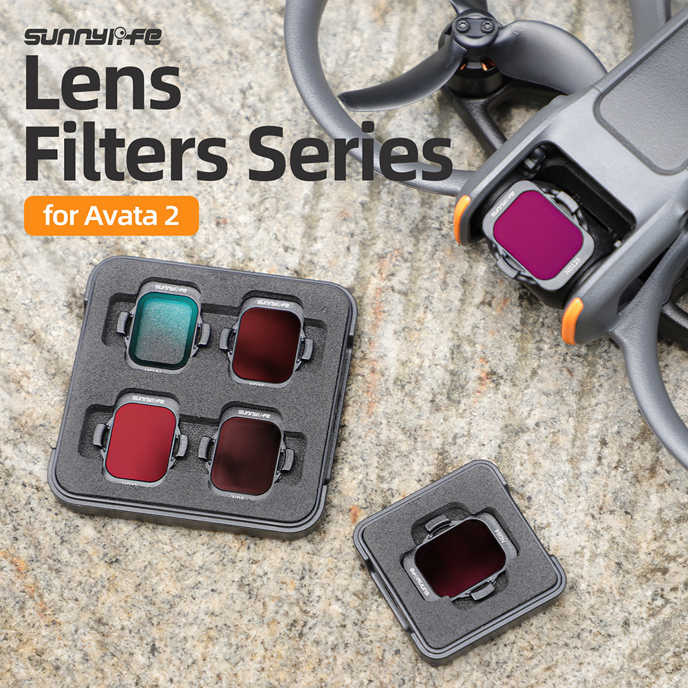 สําหรับ DJI Avata 2 กรอง ND64 ND128 Subtractive ยิงกรอง ND16 กรองสําหรับ DJI Avata 2 อุปกรณ ์ เสริม