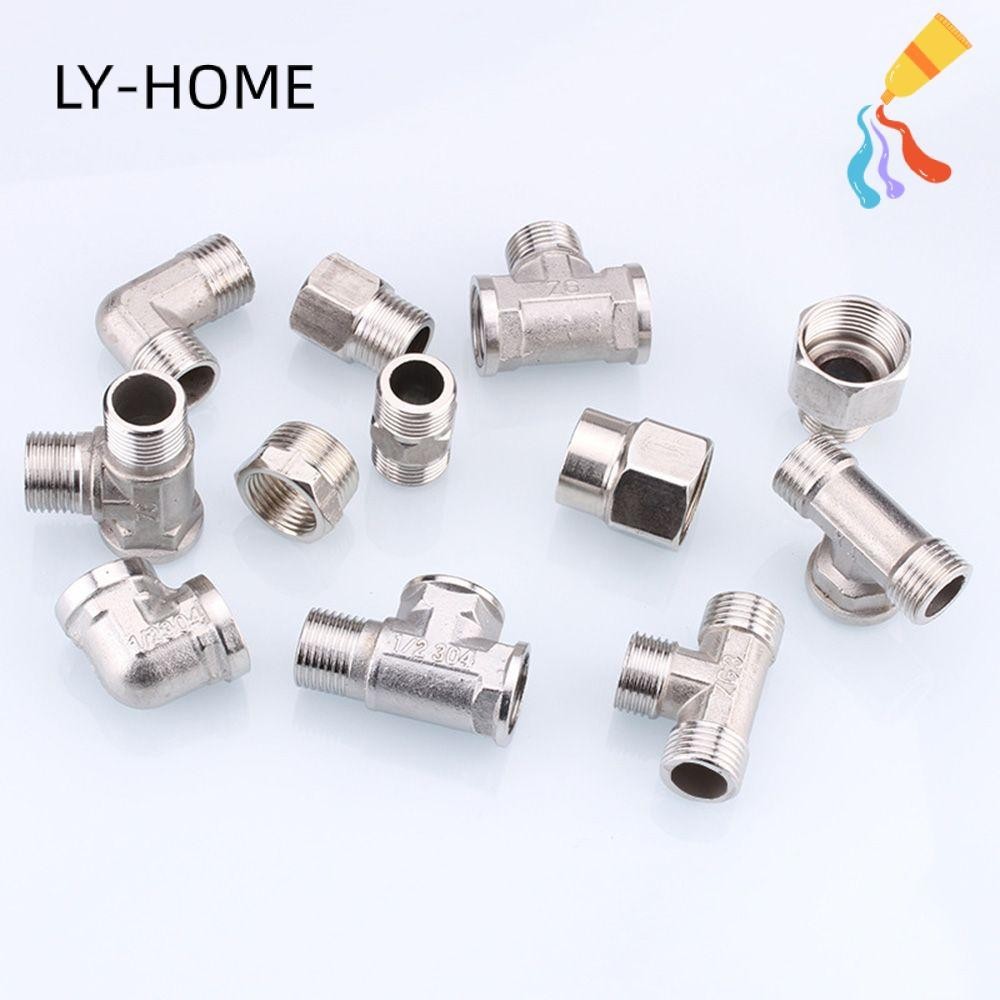 Ly ข้อต่อท่อ สเตนเลส ภายใน ตัวผู้ ตัวเมีย สําหรับปรับปรุงบ้าน