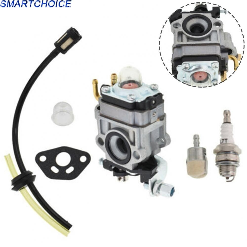 Carburettor Kit Practical Primer Bulb Spark Plug สําหรับ MITSUBISHI TL26 TU26