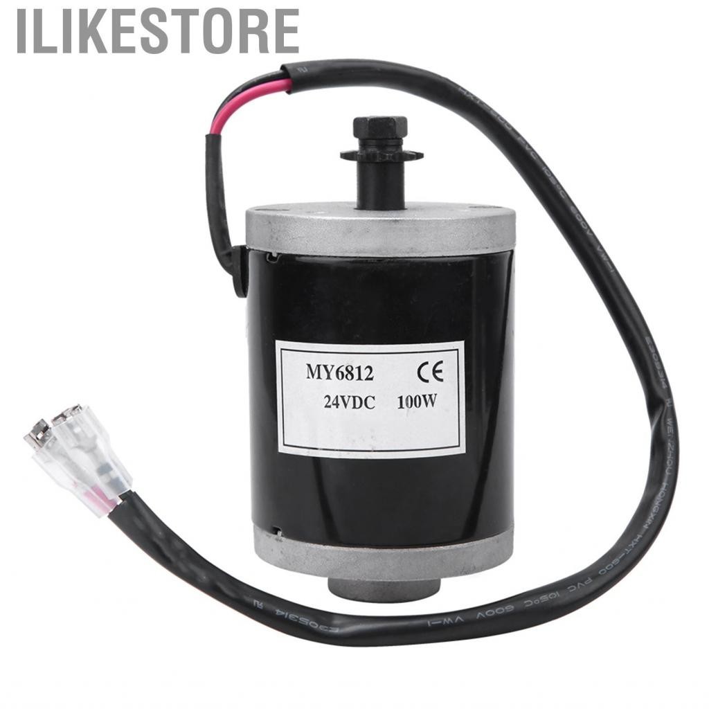 Ilikestore 24V 100W 3500rpm ไฟฟ้าแปรงมอเตอร์ f สกู๊ตเตอร์จักรยานโครงการ DIY MY6812