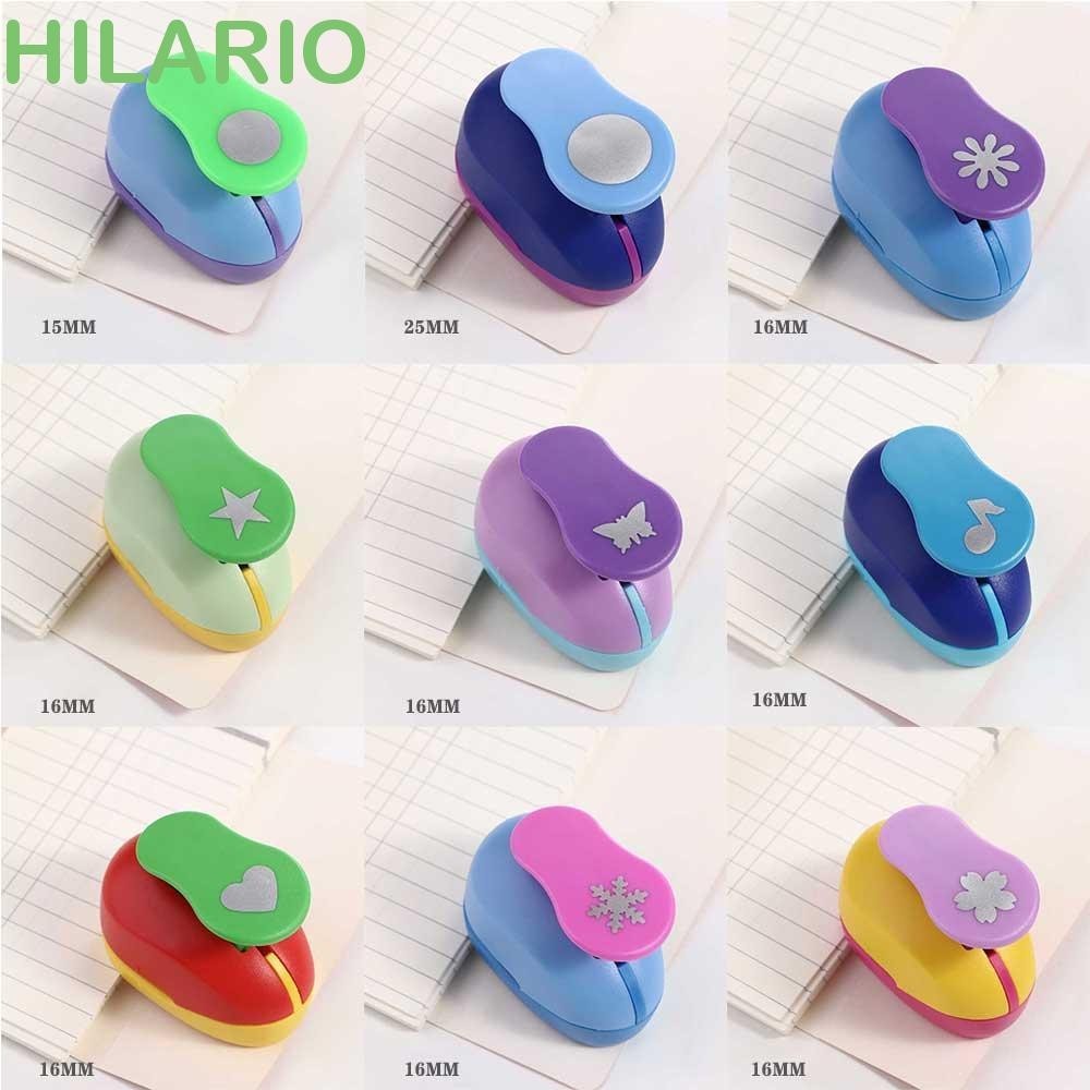 Hilario วงกลม Punch สําหรับกระดาษเด ็ กลายนูน Punches กระดาษลายนูน Sharper 9/16/25 มม.ของเล ่ นเด ็ ก Punches Maker