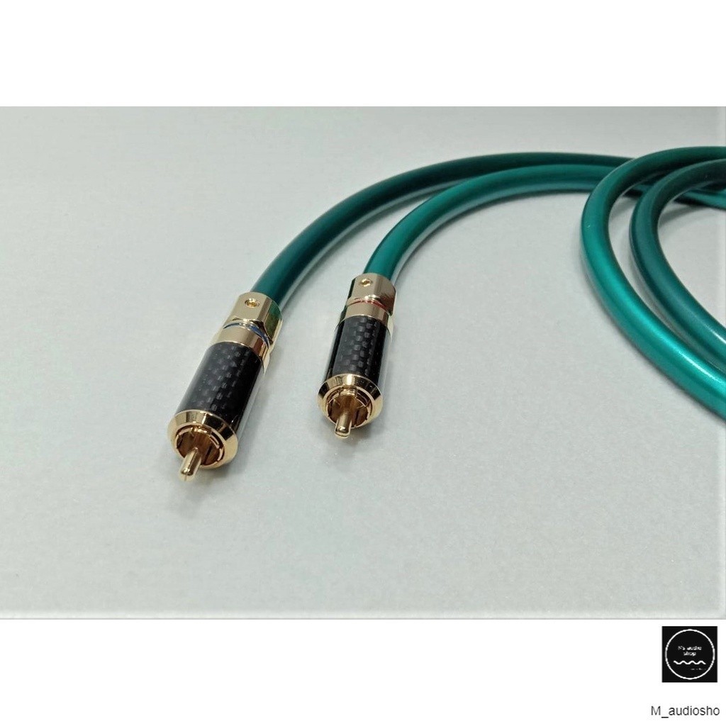 .......สายสัญญาณ RCA ORTOFON Reference 8NX  RCA Carbon Kevlar ชุบทอง หรือโรเดียม 2เส้น