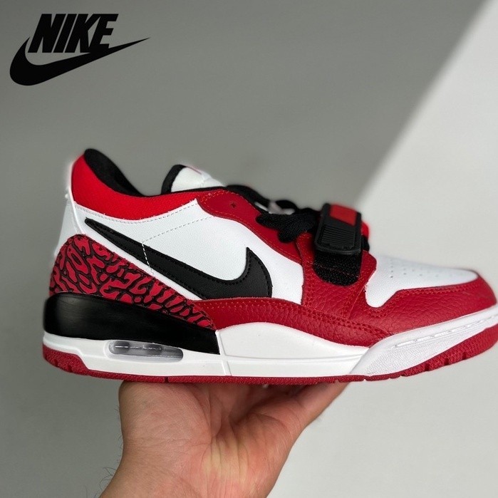 Nike Air Jordan legacy 312 low aj312 รองเท ้ าผ ้ าใบผู ้ ชาย ( cd7069 116-1🌹 สีแดง