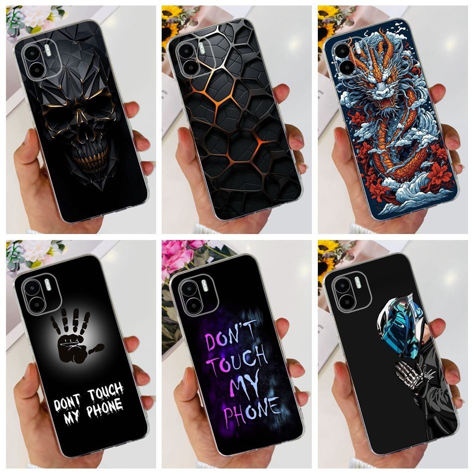 Xiaomi Redmi A1 A2 A1+ A2+ แฟชั่น Cool รูปแบบปลอก RedmiA1 Plus A2Plus ซิลิโคนอ่อนนุ่มเคสโทรศัพท์ TPU