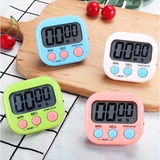 นาฬิกาจับเวลา จับเวลา ตั้งโต๊ะ ติดผนัง แบบดิจิตอล มีเสียงเตื…