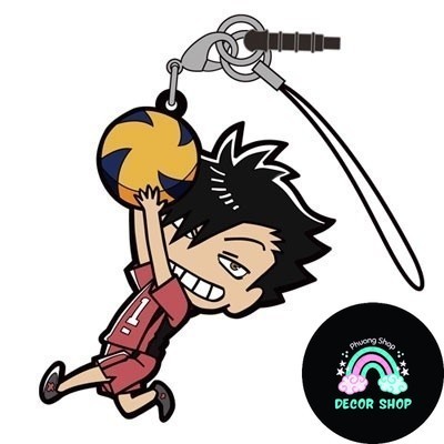 พวงกุญแจ ไฮคิว!! Tetsuro Kuro Shimizu Kiyoko Akashi Haiky Aone Kenma กระเป๋าเป้สะพายหลังอุปกรณ์ตกแต่