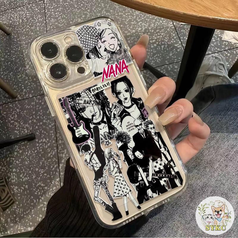 Unique Nana Osaki เหมาะสําหรับ Apple 15promax เคสโทรศัพท์ iPhone14 กันกระแทก 13 อะนิเมะ 12 โปร่งใส 7p