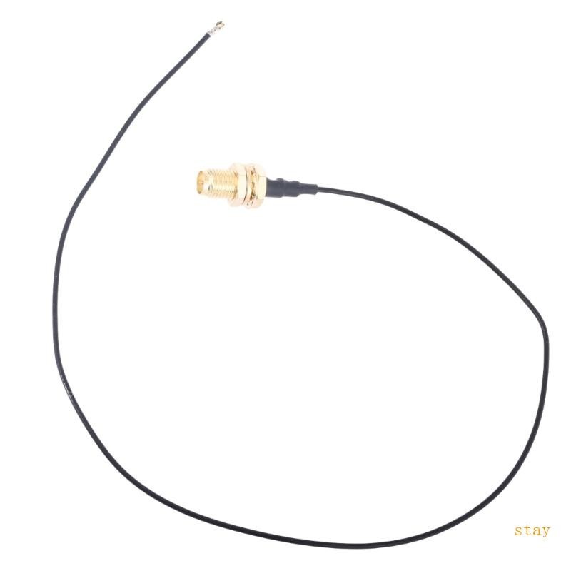 อยู ่ 32 ซม.IPEX 4 MHF4 ถึง RPSMA 0 81 มม.RF Pigtail สายเสาอากาศสําหรับ M 2 WiFi การ ์ ด