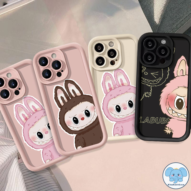 การ์ตูนป๊อปอัพ labubu ปกอ่อน Realme C11 C12 C53 6i 11 C55 C21 5 8i C20 C67 C25 C51 C35 5i 7i C31 C25Y C15 C3