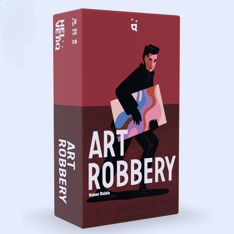 Helvetiq Art Robbery Card Game - Strategic Heists and Cunning Thieves!