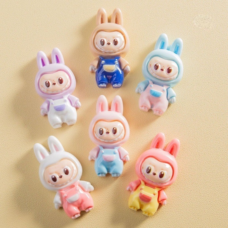 คลิปผม LABUBU คลิปผมเรซิ่น ตุ๊กตาทรงผม น่ารักแฮนด์เมด Ragdoll DIY ผู้หญิงกิ๊บผมสาวเครื่องประดับผม