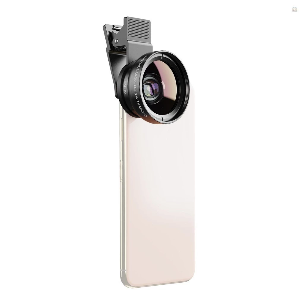 Apexel APL-0.45WM เลนส์โทรศัพท์ชุด 0.45X Super Wide Angle & 12.5X Super Macro เลนส์ HD เลนส์กล้องคลิปสําหรับ iPhone Samsung Huawei Xiaomi สมาร์ทโฟนเพิ่มเติม thumbnail 3