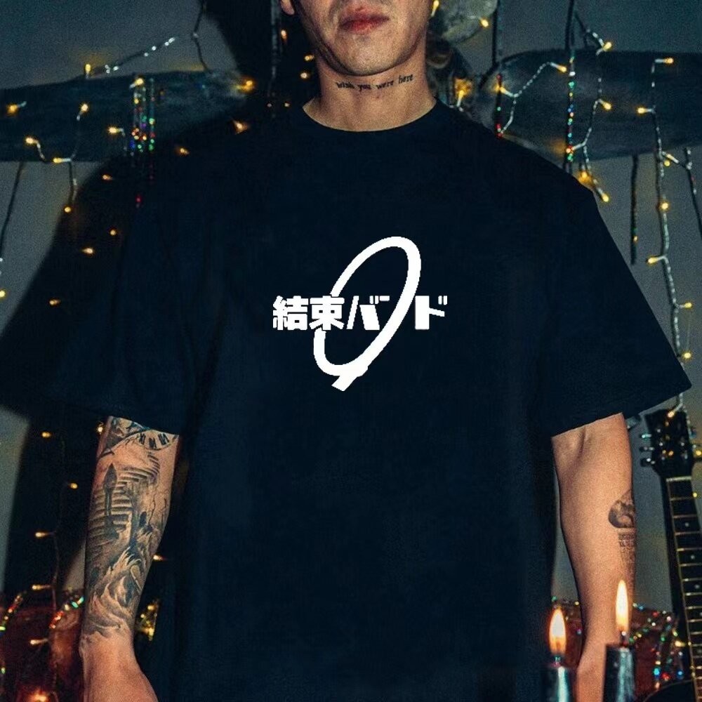 brother tshirt anime Kessoku BAND BOCCHI THE ROCK! เสื้อยืดพิมพ์ลายอนิเมะคุณภาพสูง